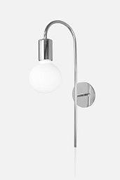235952 Globen Lighting Grace настенный светильник с шаровым плафоном и хромированным корпусом
