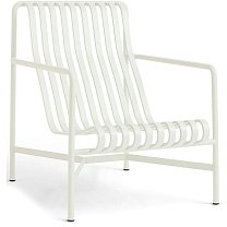 Palissade Lounge Chair High, сталь, порошковая окраска, кремово-белый