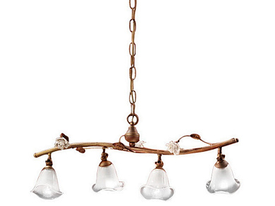 Siena Поворотный керамический подвесной светильник FERROLUCE C1187-4