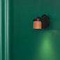Faro Barcelona COCO чёрный/терракотовый настенный светильник 40663 — фото 1