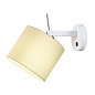 1003035 SLV FENDA E27 Indoor surface-mounted wall light in white without shade настенный светильник — фото 2