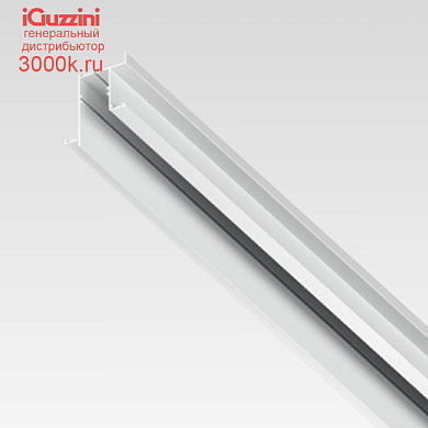 MXI8 Underscore Grazer iGuzzini Structural support profile for linear niche lighting - L 2000