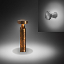 Disk 12,5cm-6W 27K 230V-Bronze