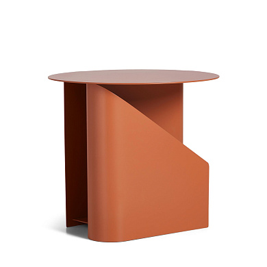 Sentrum side table Burnt orange Woud, стол