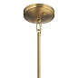 Cassadee 16" 4 Light Convertible Pendant/Semi Flush Brushed Natural Brass подвесной светильник 52119BNB Kichler — фото 4