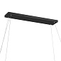 Rosalind 45.25" 12 Light Linear Chandelier Black люстра 52492BK Kichler — фото 9