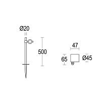 MaxiSegno 45 P 1L Spike 500 GH1489.AHMT300EC