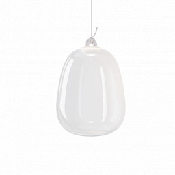 21813 0027 Lodes Oblò SP L LED подвес из выдувного стекла прозрачный