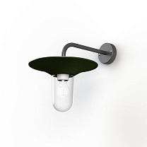 Cooper N° 2; Clear glass E27 52W; Fern green