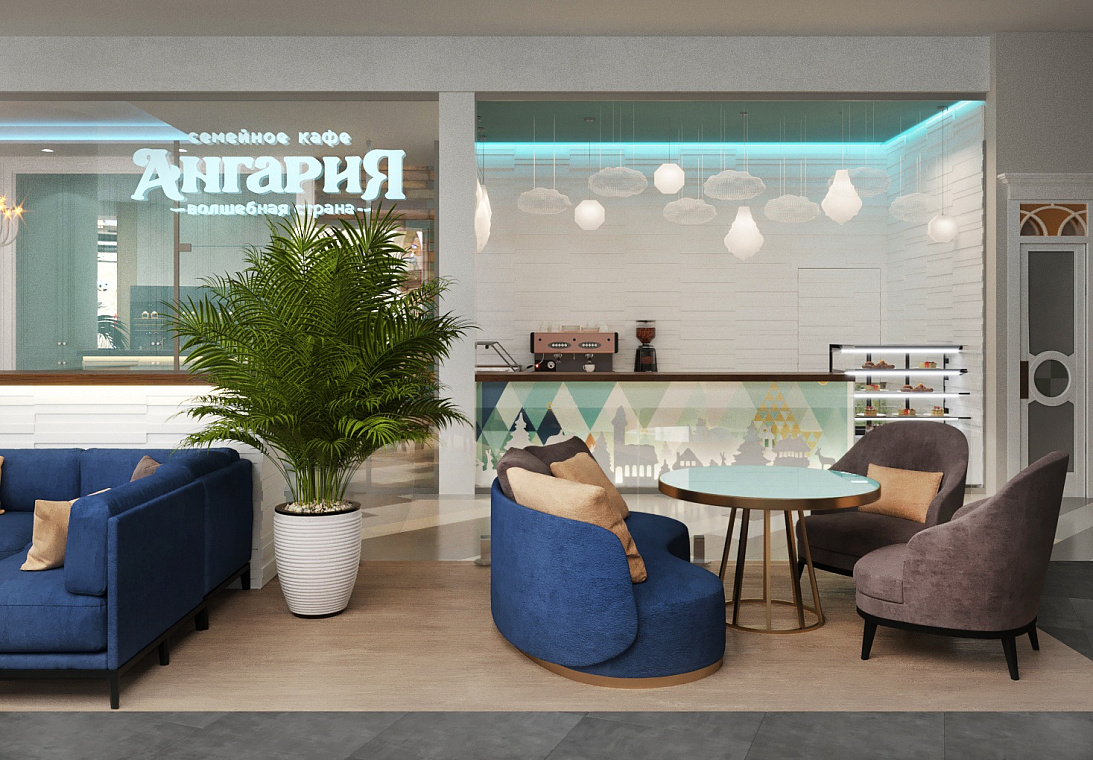 Дизайн семейного кафе от InspireGroup