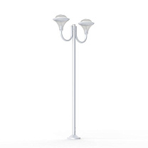 Dallas N° 10; Smoked polycarbonate E27 75W; White