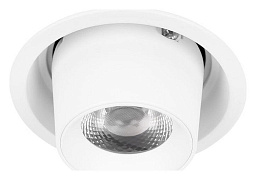 10319/A White Loft It Flash встраиваемый точечный светильник белого цвета
