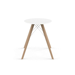Faz wood dining table ø60x74 Vondom Faz Стол