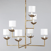 CL0155.BR.SE Colombier Chandelier, Brass, 7 Lights