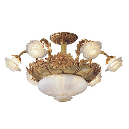 Потолочный светильник Possoni Rose 701/6+2SF