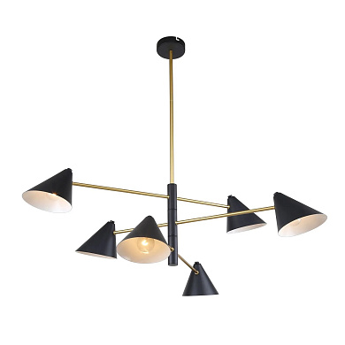 Люстры на штанге 3089-6P Trikoniya Favourite