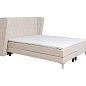86090 Кровать с пружинным матрасом Benito Moon Cream 160x200см Kare Design