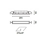 Уличный светильник Laser-Blade-InOut recessed iGuzzini — фото 21