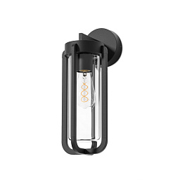 A2079080GR ACB Iluminacion Vega уличный настенный светильник с цилиндрической стеклянной колбой