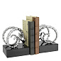 110980 Bookend Ibex nickel finish set of 2 держатель для книг Eichholtz