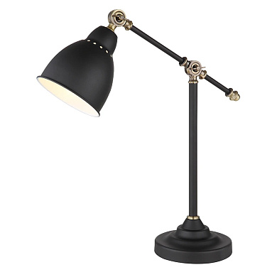 A2054LT-1BK Arte Lamp Braccio офисная настольная лампа E27 1х60W 800Lm