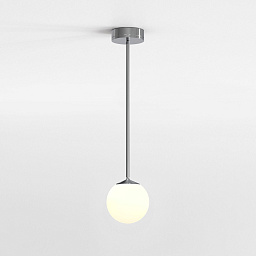 1464001 Astro lighting Nara подвесной светильник с шарообразным плафоном полированный хром