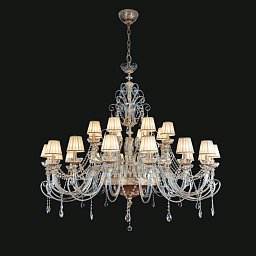Люстра Royal JAGO, Ø160 см, с абажурами NCS 459/WS