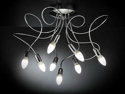 Free spirit classic Хромированный потолочный светильник с поворотным кронштейном Metal Lux PID134651