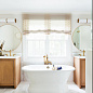 RL2534 Visual Comfort Bleeker двойной светильник для ванной — фото 1