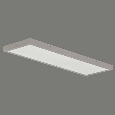 ACB Iluminacion Dono 3420/90 Потолочный светильник Textured Silver, LED 1& 215;39.6W 4000K 3360lm, Integrated LED, Dim.DALI/Push