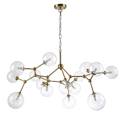 MAXIMO SP15 BRONZE Crystal Lux MAXIMO подвесной светильник с шарообразными плафонами на бронзовой основе