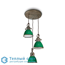 Pendula 3028 - Indoor pendant lamp - Moretti Luce old-nickel