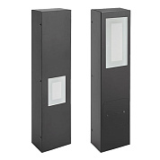 Kit-03 Stile Next Post LED 3K Grey High Tech RAL 9006