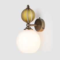 Striped Pop Petite Wall Light сине-зеленый-белая полоска