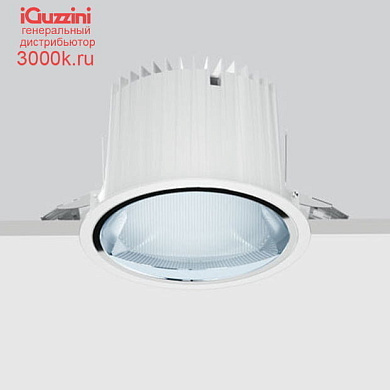 N136 Reflex iGuzzini wall-washer luminaire - Ø 212 mm - warm white - frame