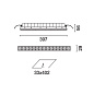 QL28 Laser Blade iGuzzini Minimal 15 cells - Wide Flood - LED