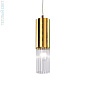 Kolarz Giro 6010.30130 подвесной светильник сусальное золото ø6.5cm мин. высота 28cm макс. высота 178cm 1 лампа e14 — фото 2
