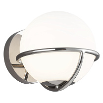 Apollo Sconce полированный никель с прозрачным стеклом