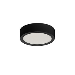 P3435100N ACB Iluminacion Kore малый потолочный светильник чёрного цвета