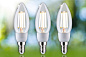 29133 Paulmann LED Candle 3x525лм 3x2,5Вт 3000К прозрачный — фото 3