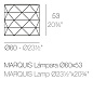 Декоративный светильник Marquis Lamps Ø60x53 Vondom — фото 1