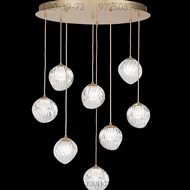 897840-2WH Nest 34.5" Round Pendant подвесной светильник, Fine Art Lamps