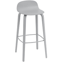 16152 Muuto Visu барный стул серый высота 75 см