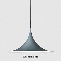 SEMI PENDANT 47 - suspension/Glossy gris anthracite