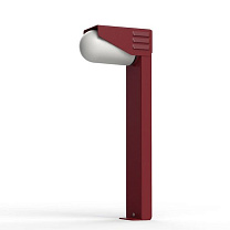 RP 195 N° 2; Frosted glass E27 70W; Wine red