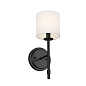 Ali 14" 1 Light Sconce Black настенный светильник 52505BK Kichler — фото 6