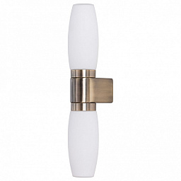 A1209AP-2AB Arte Lamp Aqua-bastone двухламповая подсветка для зеркала с овальными плафонами