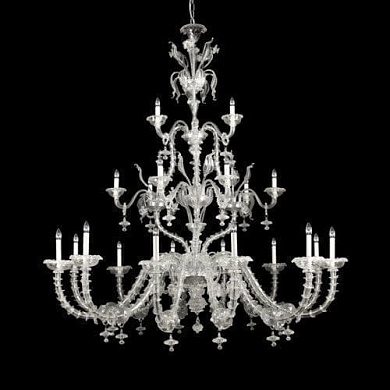 Luxury Ca&#39; Rezzonico Caesar Chandelier люстра MULTIFORME lighting R0001-12+6+3-C