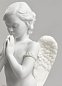 Фарфоровая статуэтка молящегося ангела со звёздами в волосах Heavenly Prayer Lladro 01009291 — фото 4