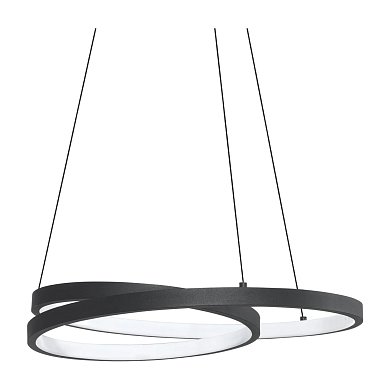 Подвесной светильник Oz SP D040 ON-OFF 3000K Ideal Lux 364957, черный